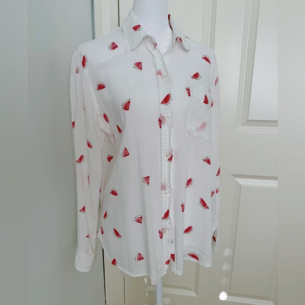 Rails Watermelon Gauze Button-Up Women’s Shirt